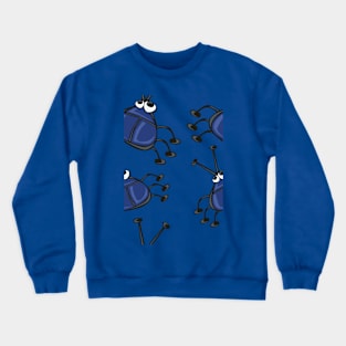 Blue Bugs Crewneck Sweatshirt